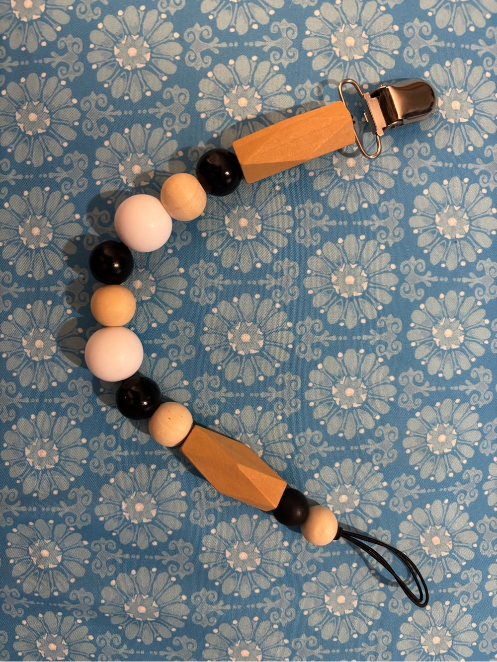 Custom pacifier clip